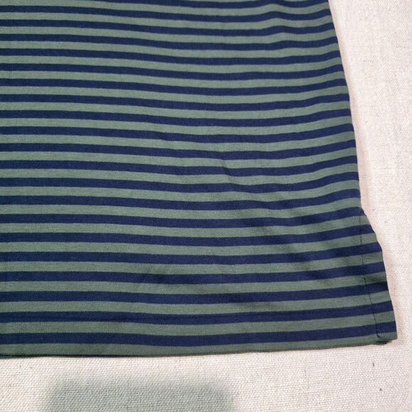 Polo Ralph Lauren Pima Soft Touch Blue And Green Striped Logo Polo Shirt Size XL - Picture 3 of 7